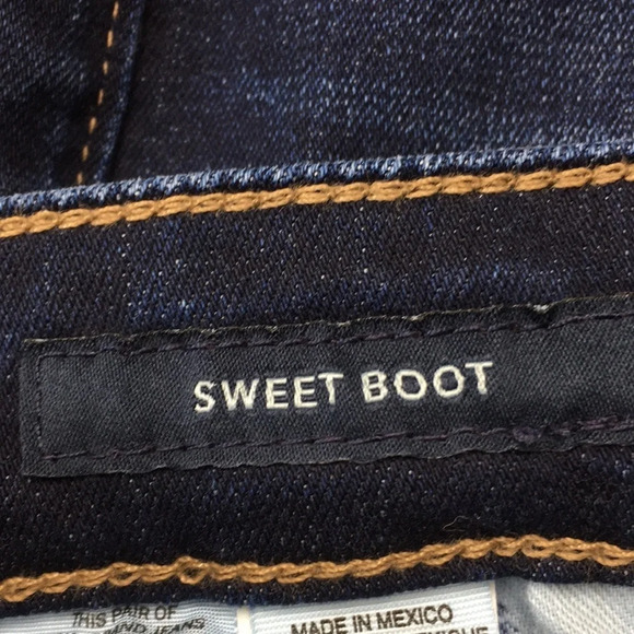 Lucky Brand Sweet Boot Jeans Womens 00/24 Twight Blue Wash Denim Orta‎ Premium - Picture 12 of 14